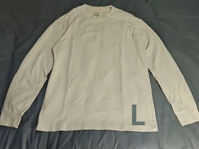 UNIQLO U HEATTECH 長袖Tシャツ ホワイト Lサイズ