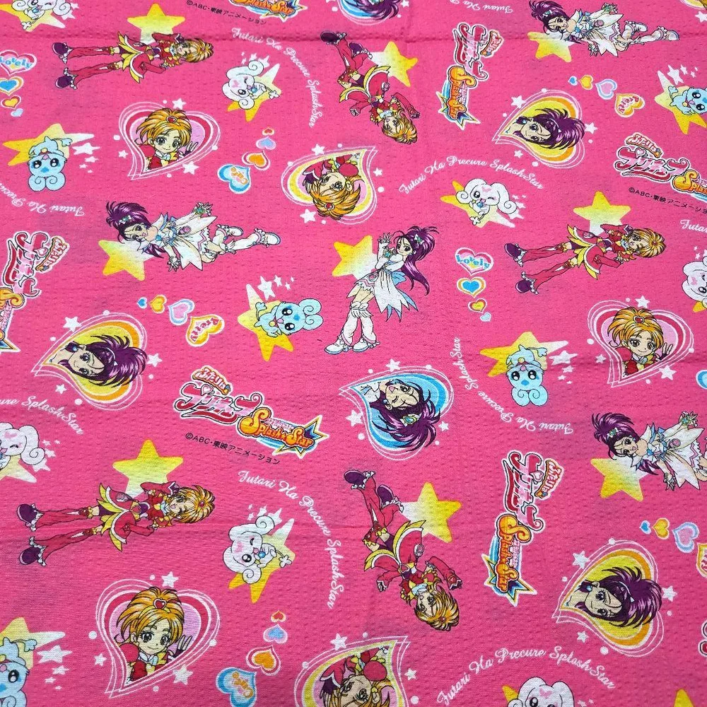 ふたりはプリキュア SplashStar プリント生地 生地幅×90cm