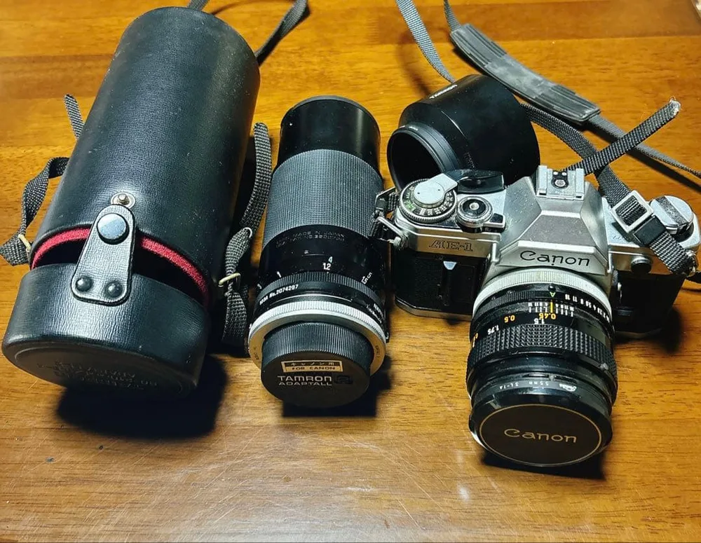 เลนส์ Canon AE-1 tamron Adaptall2 ฯลฯ