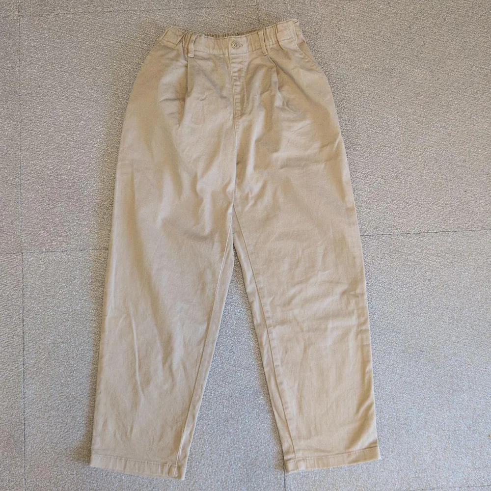 UNIQLO キッズ ロングパンツ ベージュ 150