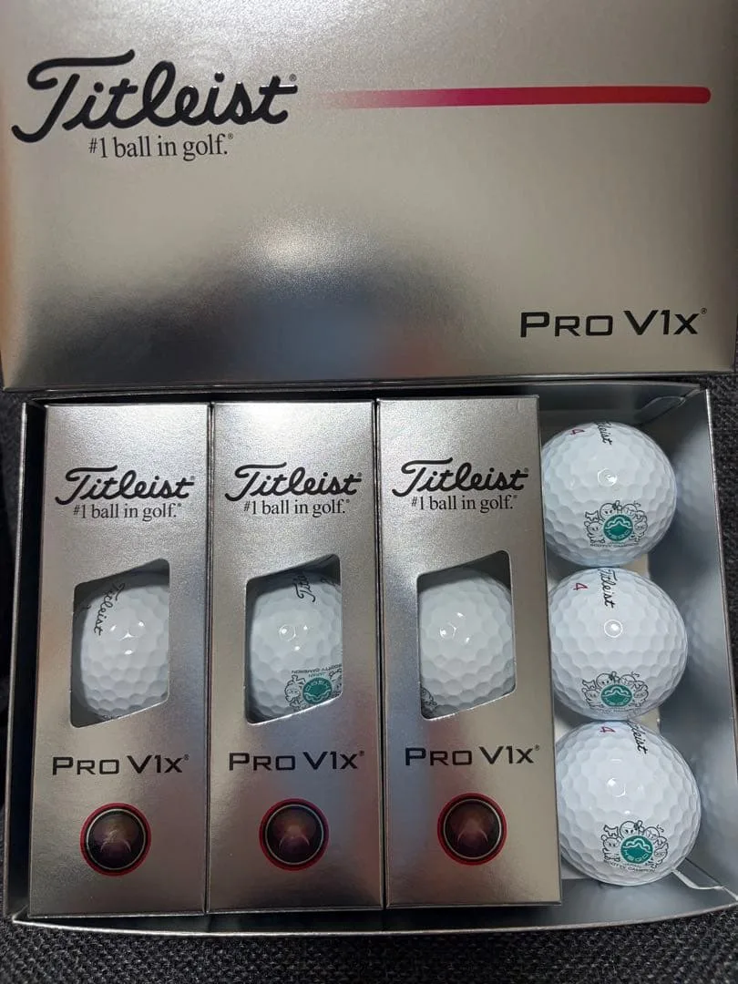 タイトリスト PRO V1x スコッティキャメロン×浜松シーサイド 2ダース