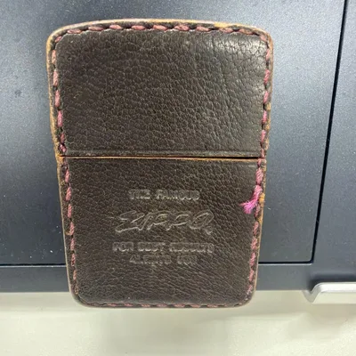 Zippo ジッポー 本革 レザーケース ダークブラウン