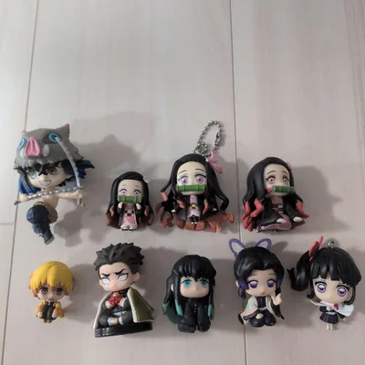 鬼滅の刃 ミニフィギュア 9点セット