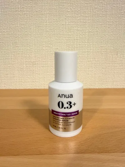 Anua アヌア レチノール 0.3+ ナイアシン 美容液