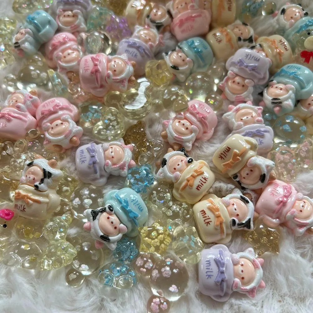 デコパーツ プラパーツ 星 ハート リボン かわいい 新品