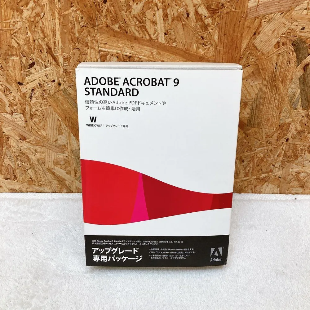② Adobe Acrobat 9 Standard アップグレード専用