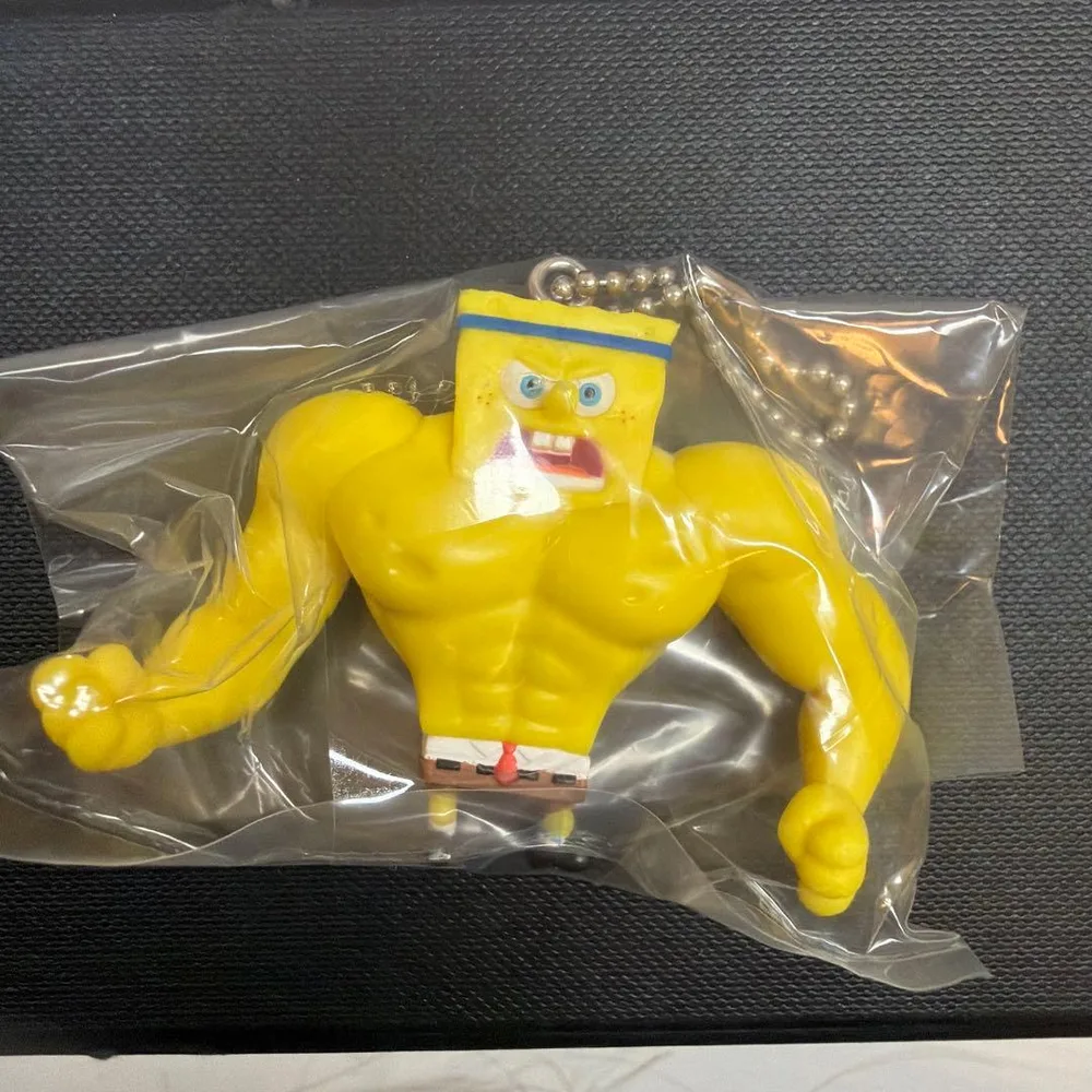 スポンジボブ ガチャガチャ マッチョ