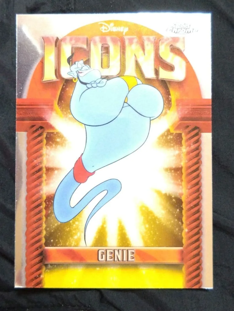Topps Chrome Disney ICONS ジーニー DI-30