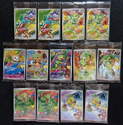 ポケモンカード 30周年 御三家プロモ 39枚コンプリートセット
