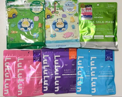 LuLuLun フェイスマスク サプリメント まとめ売り