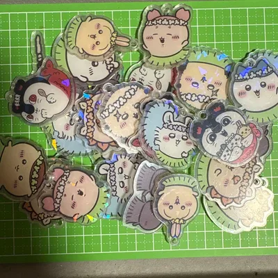 【バラ売り不可】ちいかわ デコパーツ アクリルチャーム 28個セット