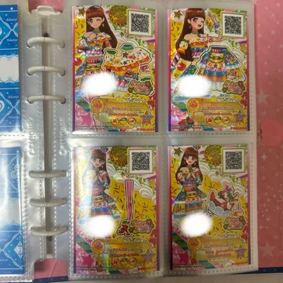 アイカツスターズ ワンダフルパフェコーデ 4枚セット プレミアムレア