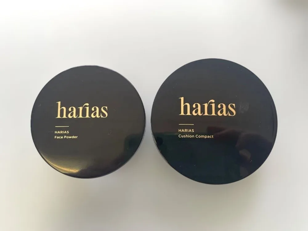 HARIAS クッションファンデーション フェイスパウダー セット
