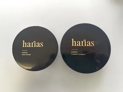 HARIAS クッションファンデーション フェイスパウダー セット