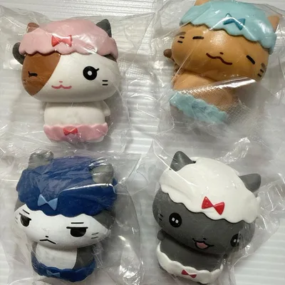 【新品】ねこぱんつ カプセルトイ 4種セット ガチャガチャ