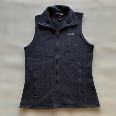 Patagonia フリースベスト ネイビー S