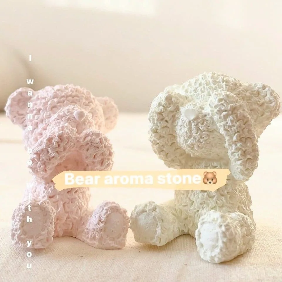 ◁クマさんのアロマストーン 2個セット▷