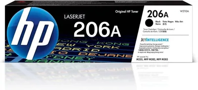 HP 206A Black Toner Cartridge W2110A