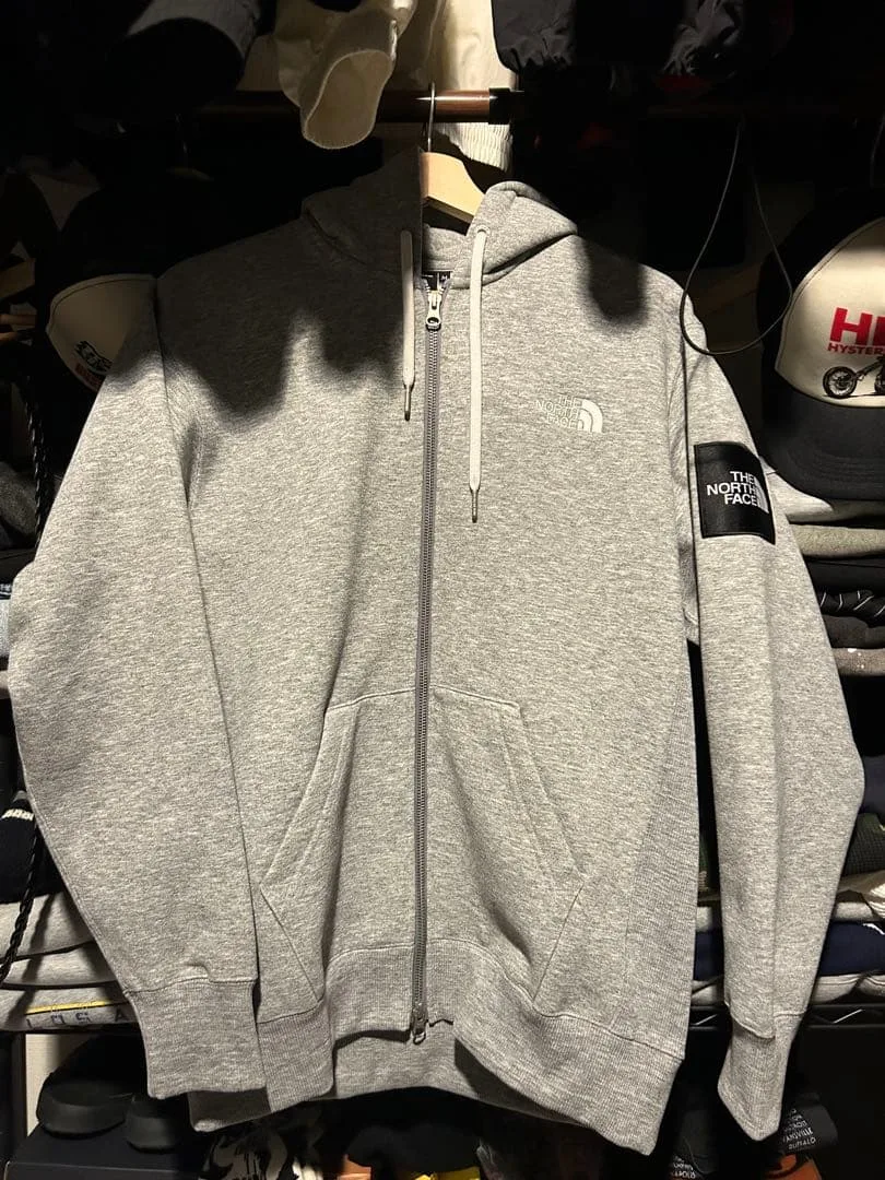 THE NORTH FACE ジップパーカー グレー M