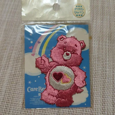 Care Bears アイロンワッペン ピンク