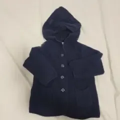 baby GAP ベビー カーディガン ネイビー くま耳