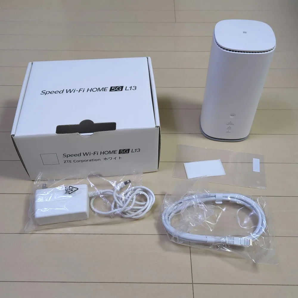 楽天モバイル設定済 Speed Wi-Fi HOME 5G L13 本体