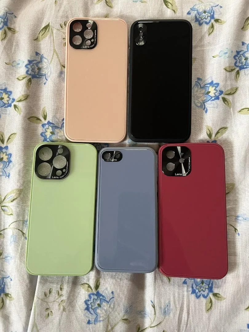 iphone11pro ケース ガラスケース 緑