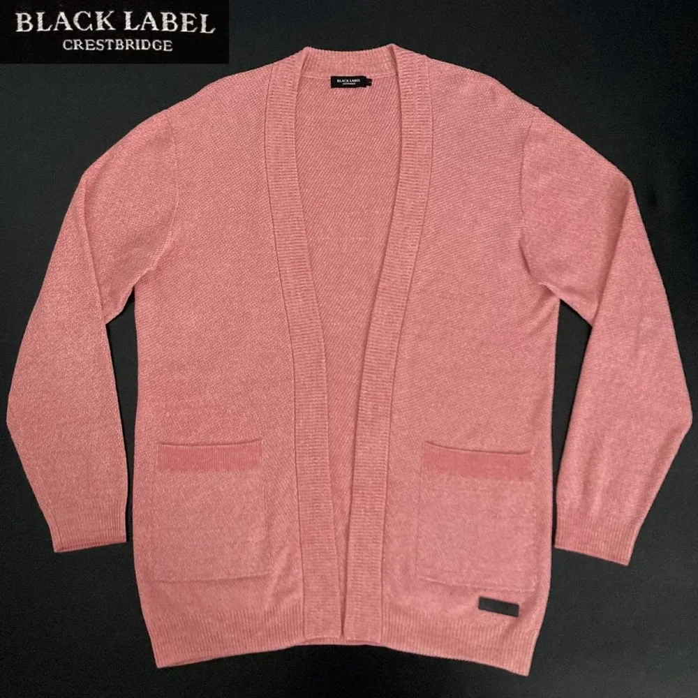 BLACK LABEL CRESTBRIDGE カーディガン ピンク