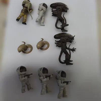 ALIENエイリアン/デフォマスターフィギュアコレクション 9体