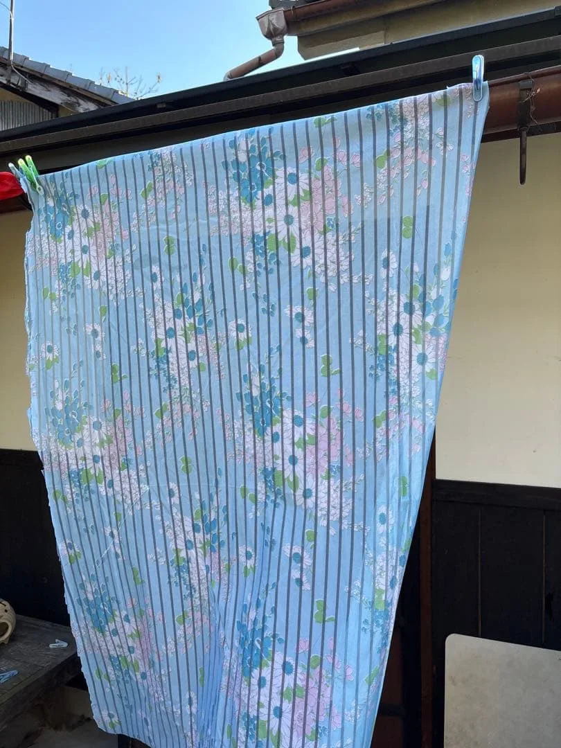 アンティーク 花柄 古布 レトロ リメイク素材