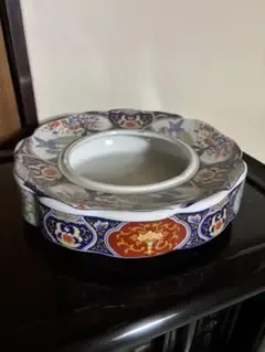 有田焼 染錦 灰皿 陶磁器 伝統工芸品