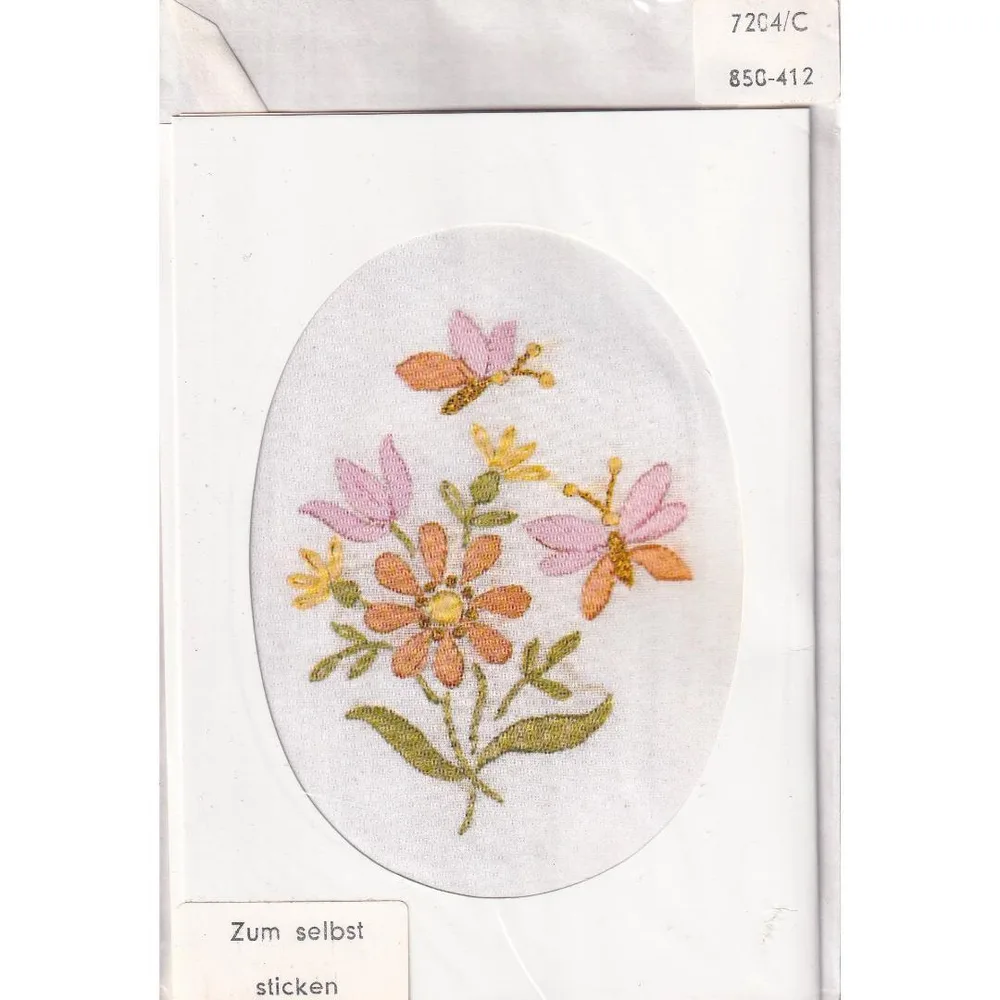 刺繍キット 花 7204/C ドイツ製 送料込み