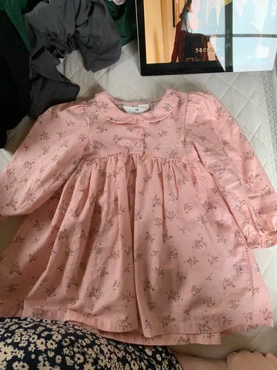 H&M 花柄ワンピース 92cm