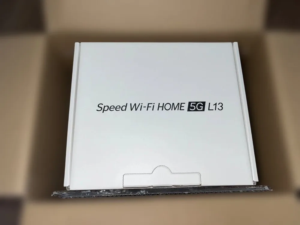 Speed Wi-Fi HOME 5G L13 本体