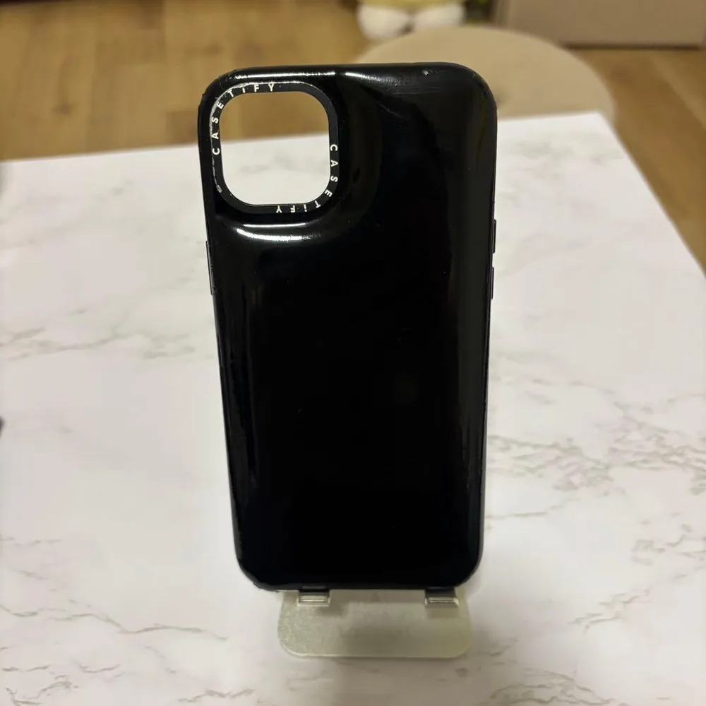 CASETiFY iPhoneケース ブラック 15Plus