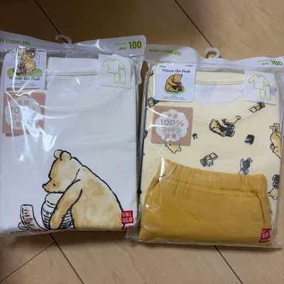 UNIQLO BABY くまのプーさん パジャマ 100 2点セット