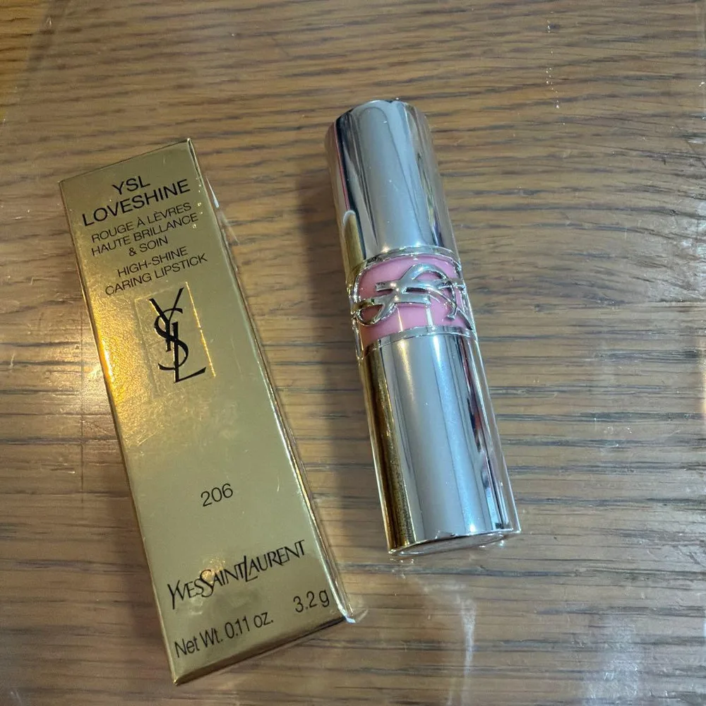 【新品・未使用】YSL ラブシャイン リップスティック 206