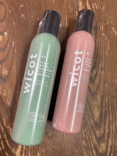 wicot シャンプー 200ml REFRESH MOIST 2本