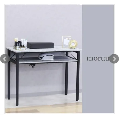【SHAREYDVA ネイルデスク Mortar】 (商品コード:113332)