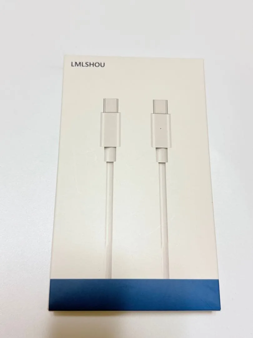 LMLSHOU 1m2本 2m1本 Type-C ケーブル 急速充電 白 通勤