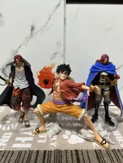 ワンピース フィギュア ルフィ シャンクス 3体セット