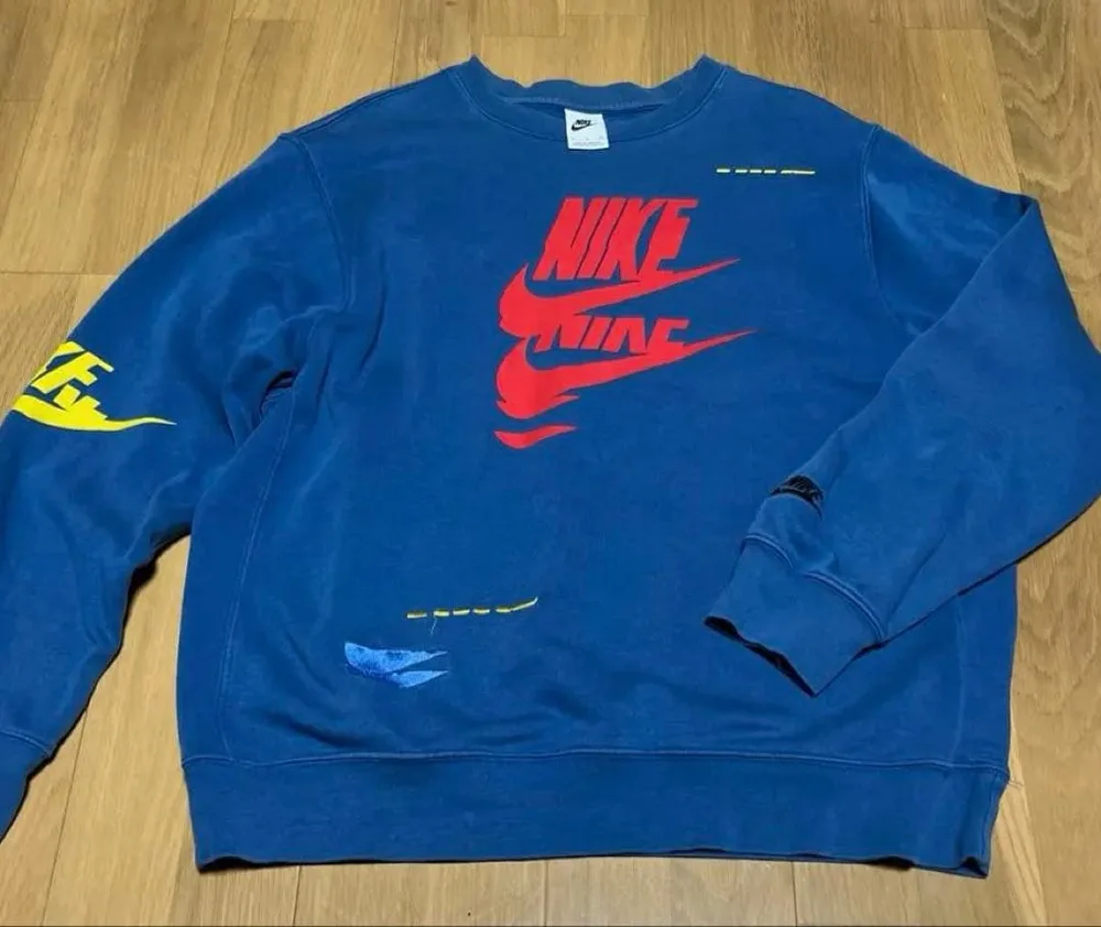 NIKE スウェット ブルー XL