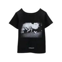 eimy istoire LIFE Tシャツ ボートネック 半袖 ブラック 黒