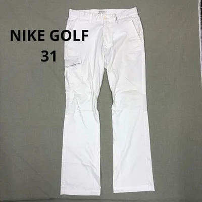 NIKE GOLF ナイキゴルフ カーゴパンツ 白 31インチ DRI-FIT