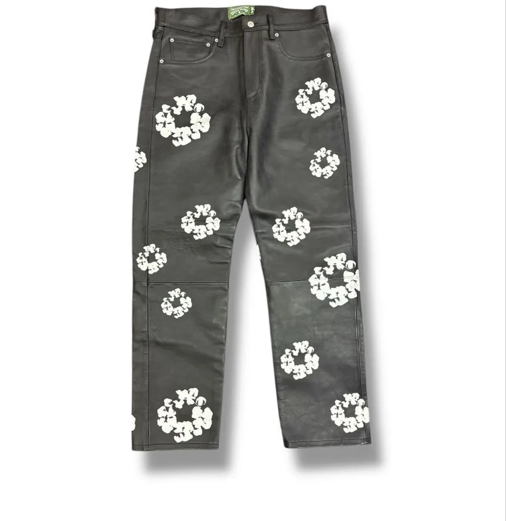 DENIM TEARS LEVI'S レザーパンツ