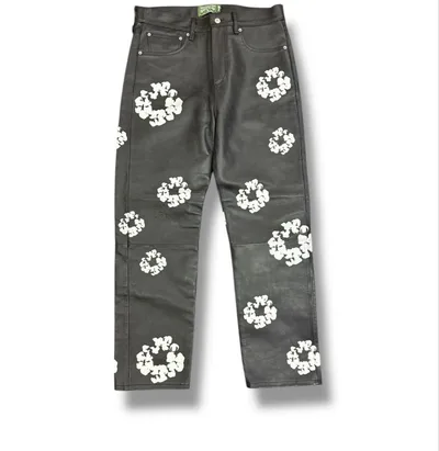 DENIM TEARS LEVI'S レザーパンツ
