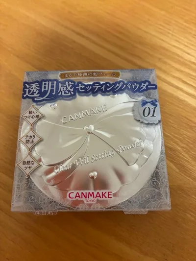 キャンメイク クリアヴェールセッティングパウダー 01 ミスティッククリア