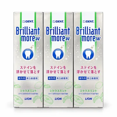 DENT. Brilliant more W シトラスミント 3本セット