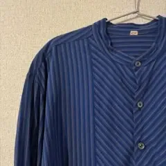 (40年代) French Vintage Grandpa Shirt 40s