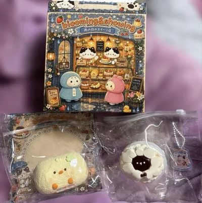 blooming&showing 雨の日のスイーツ店 ブラインドBOXスクイーズ